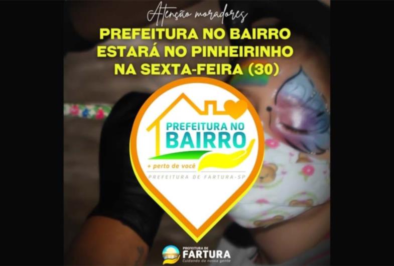 Prefeitura no Bairro estará no Pinheirinho na sexta-feira (30)