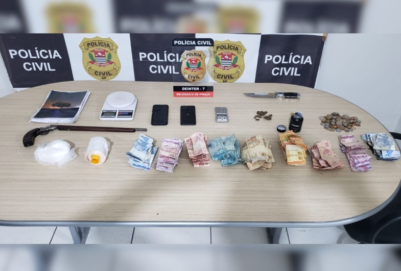 Polícia Civil prende suspeito de tráfico durante Operação Ruptura em Manduri