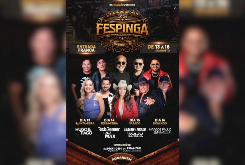 VEM AÍ A FESPINGA 2026!