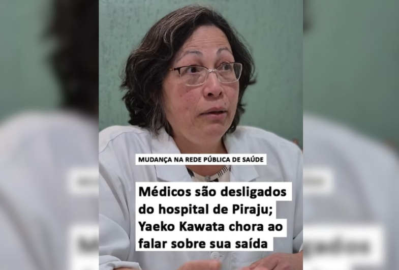Desligamento de Dra. Yaeko e outros três médicos gera mobilização em Piraju
