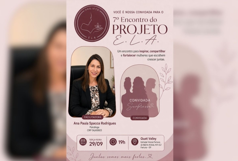 Projeto E.L.A. realiza 7º encontro com participação de psicóloga em Fartura