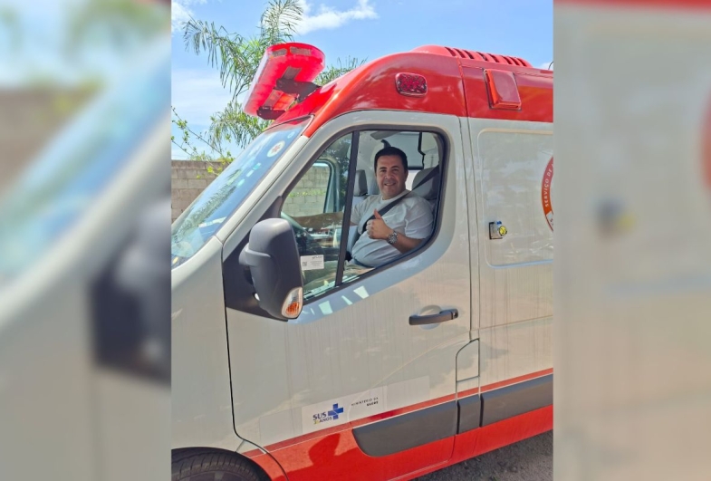 Timburi recebe uma nova ambulância do Samu