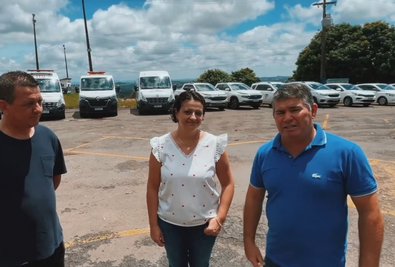 Prefeito de Itaporanga presta contas sobre  a frota de veículos do setor da saúde
