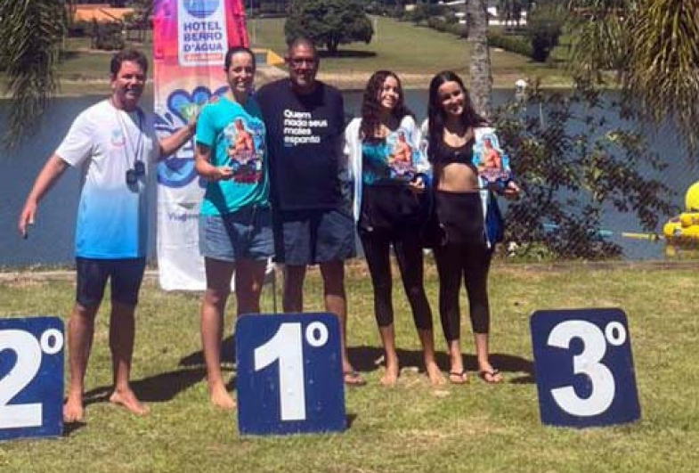 Superação e energia marcam etapa do Circuito de Águas Abertas na represa de Jurumirim