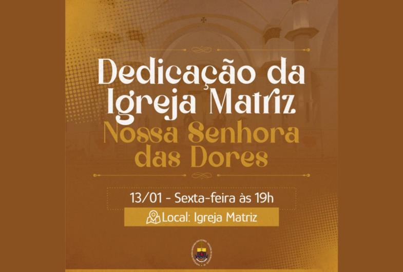 Rito de Dedicação da Igreja e do Altar ocorre nesta sexta-feira na Igreja Matriz em Fartura
