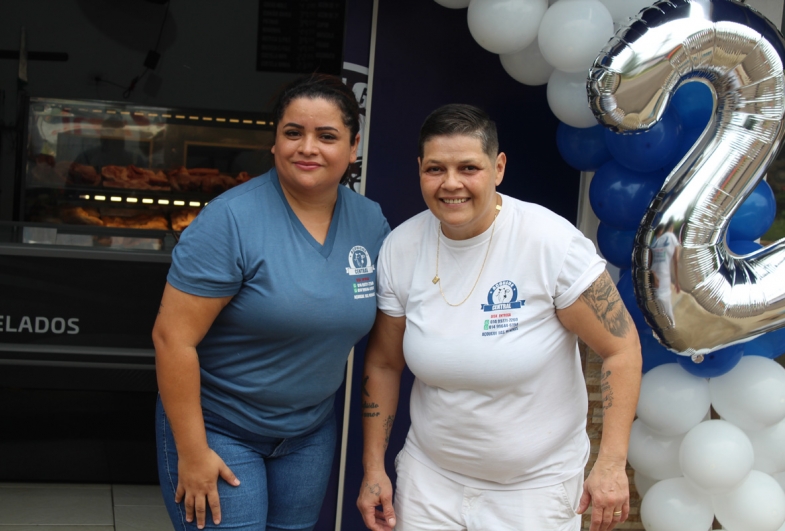 Proprietárias Ângela Gabriel e Claudete Rocha