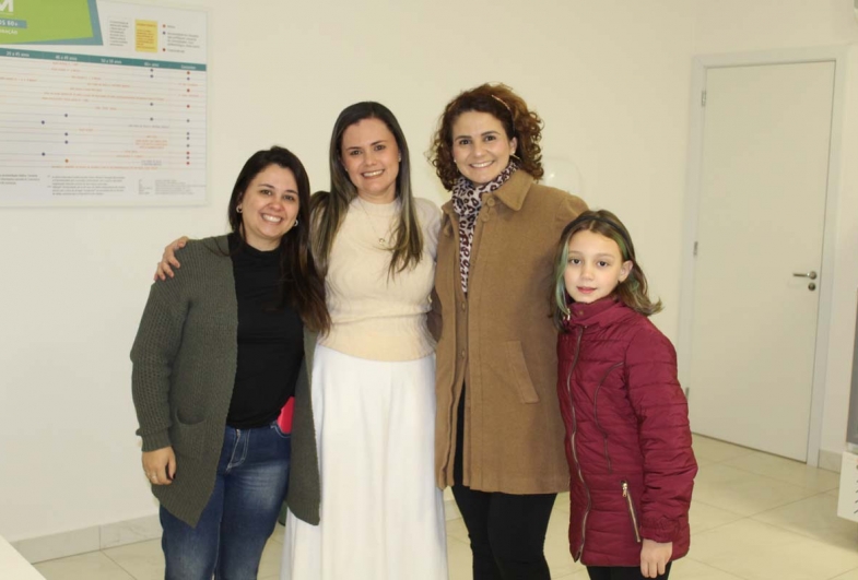 Sabrina, Thaís, Marlene e Helena