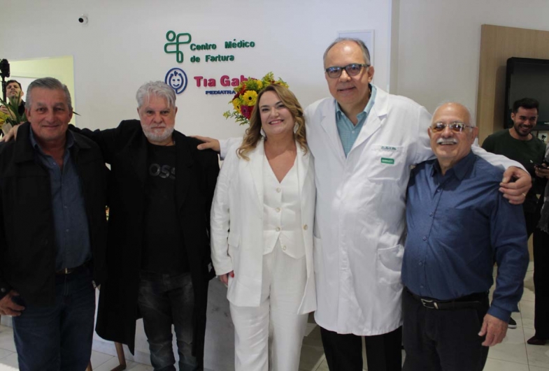 José Valdir, Marcelinho, Dra. Gabriela, Dr. Rui e Erivelto