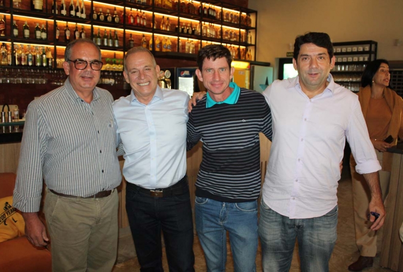 Marcão do Haras, Jorge Lima e os vereadores Luiz Timburi e Sildemar
