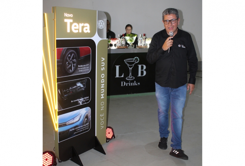 Rafael Chamorro faz uma breve apresentação do Novo Tera
