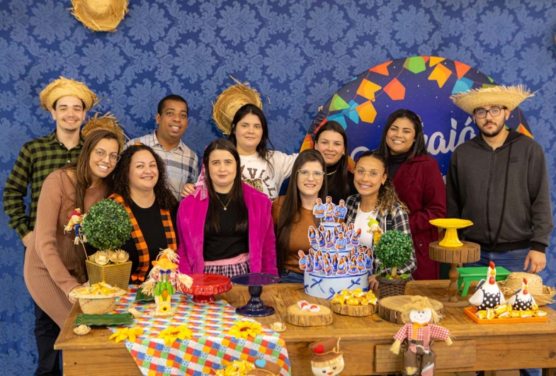 Equipe do departamento fiscal