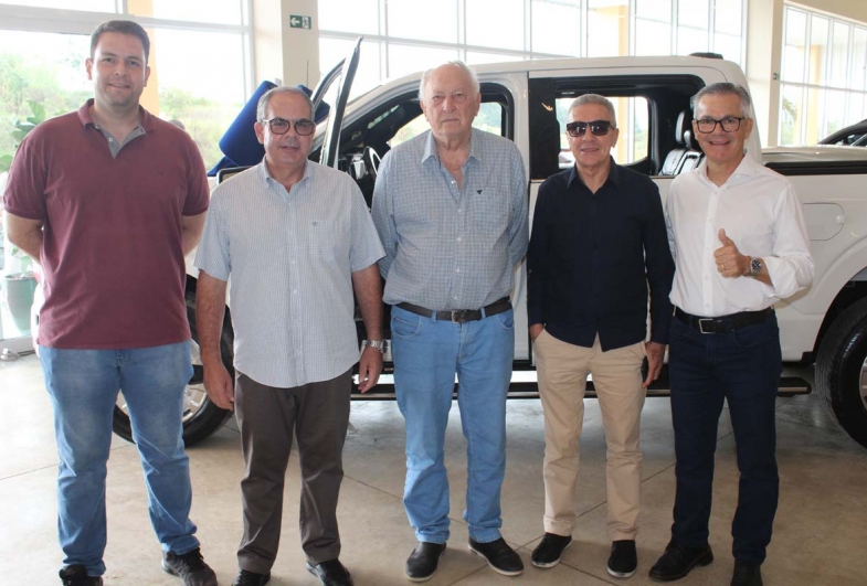 Pedro, Marcão do Haras, Arlindo Soldera, Zé da Costa e Isnar