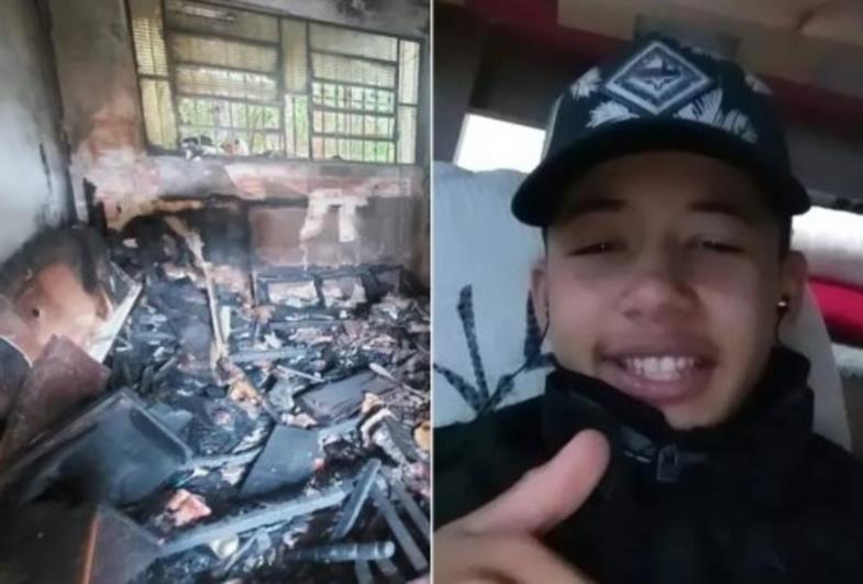 Adolescente arrombou porta para salvar idosa de incêndio; 'Motivo de orgulho', diz avó