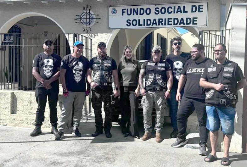 Insanos MC foram recepcionados pela primeira-dama e presidente do Fundo Social