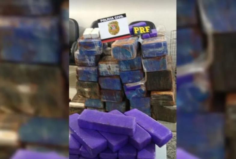 Motorista é preso em flagrante com mais de 380 quilos de maconha na BR-153 em Ourinhos