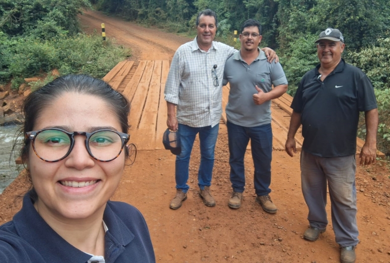 Parceria público privada: Suzano Celulose viabiliza reconstrução de ponte estratégica que interdita estrada rural em Avaré