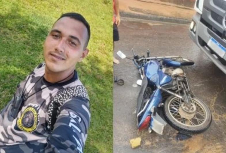 Motociclista arrastado por caminhão relata sentimento ao ver vídeo do acidente: 'Nasci de novo'