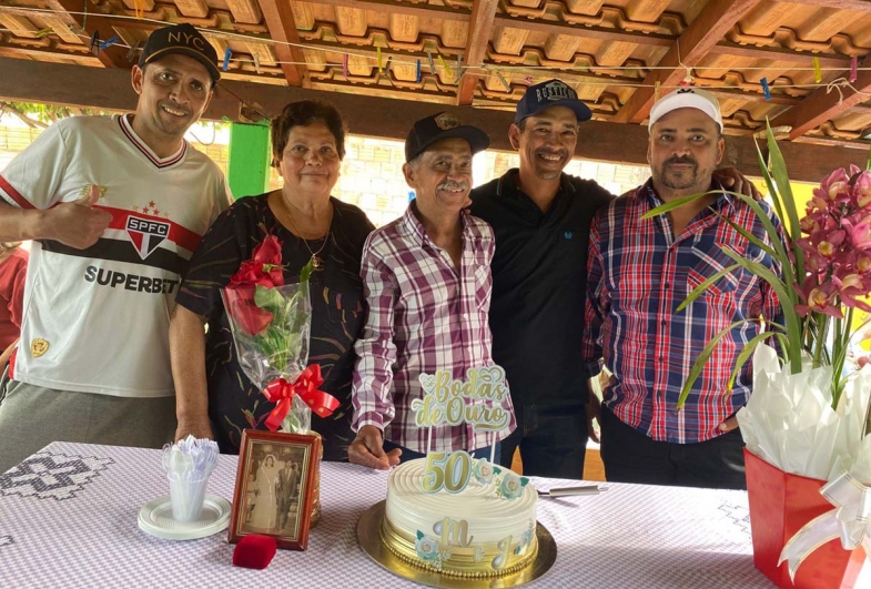 BODAS DE OURO DE MARIA DE FÁTIMA E JOÃO BIGODE