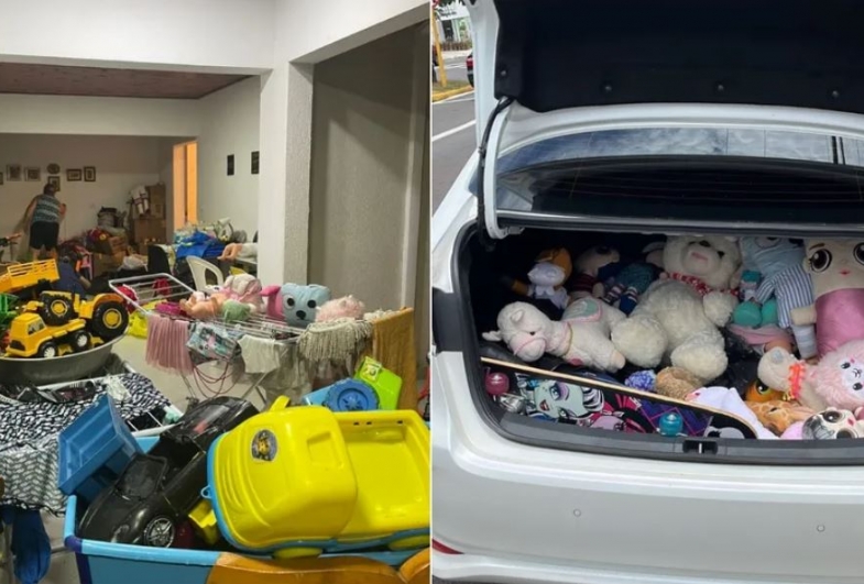 Projeto solidário arrecada presentes para famílias carentes em Taguaí: 'Natal mais alegre'