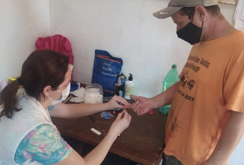 Prefeitura realiza testagem em massa dos profissionais da Coopera Fartura