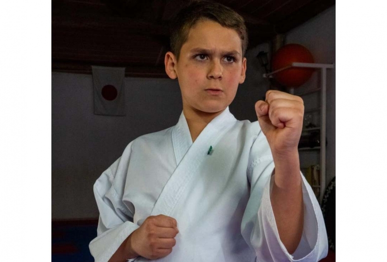 Nikolas Santos - kumite Masc. Sub 14 - 3° ao 7° kyu - 50 kg