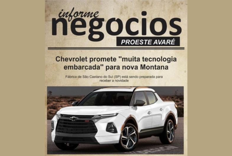 Chevrolet promete muita tecnologia na nova Montana