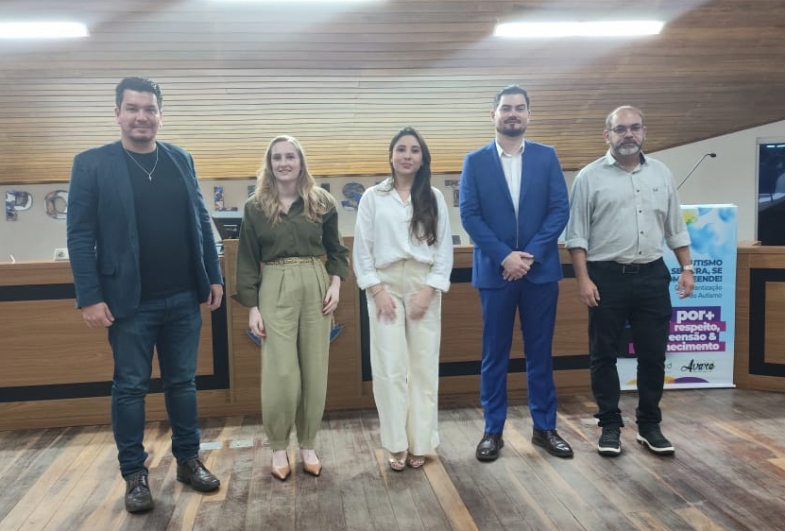 Palestrantes do evento realizado na Câmara