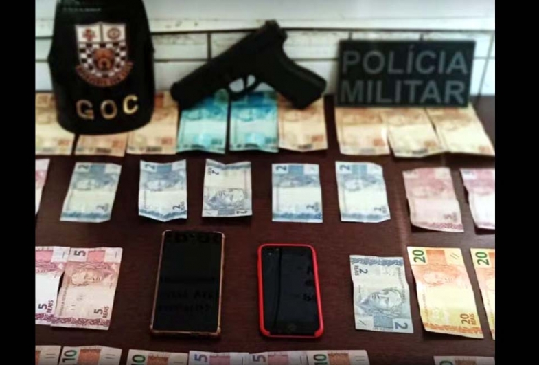 Polícia Militar prende dupla suspeita de roubar empório