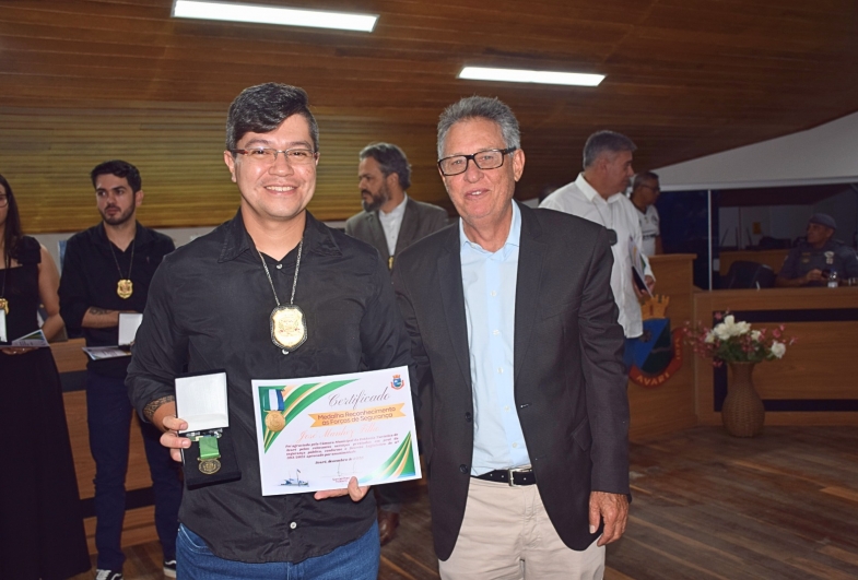 Homenageado José Manhez Filho