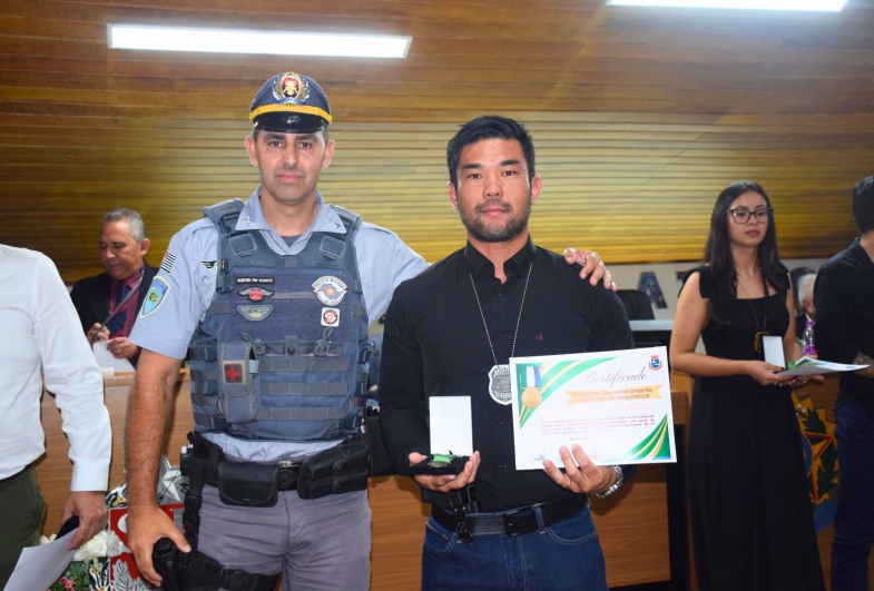 Homenageado Rafael Jinhei Nakandakare