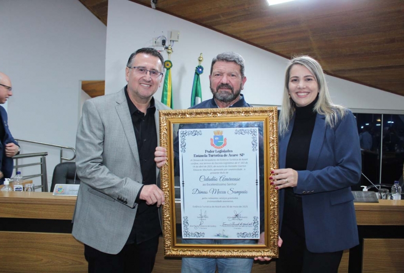 Deputado que destinou mais de R$ 16 milhões à Avaré é agraciado com Título de Cidadão Avareense