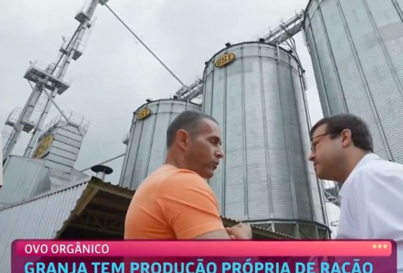 Produção de ovos orgânicos de Avaré é destaque na TV Globo
