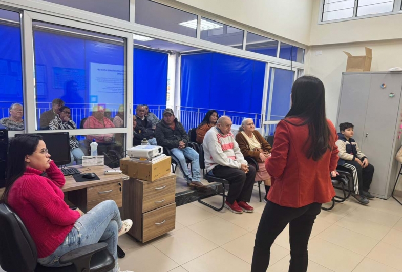 ESF Centro de Taguaí realiza grupo de envelhecimento ativo 