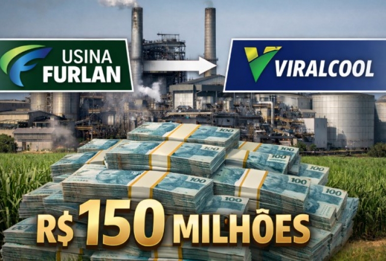 Recuperação judicial: Usina Furlan vende unidade à Viralcool por R$ 150 milhões