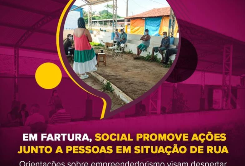 Social promove ações junto a moradores em situação de rua