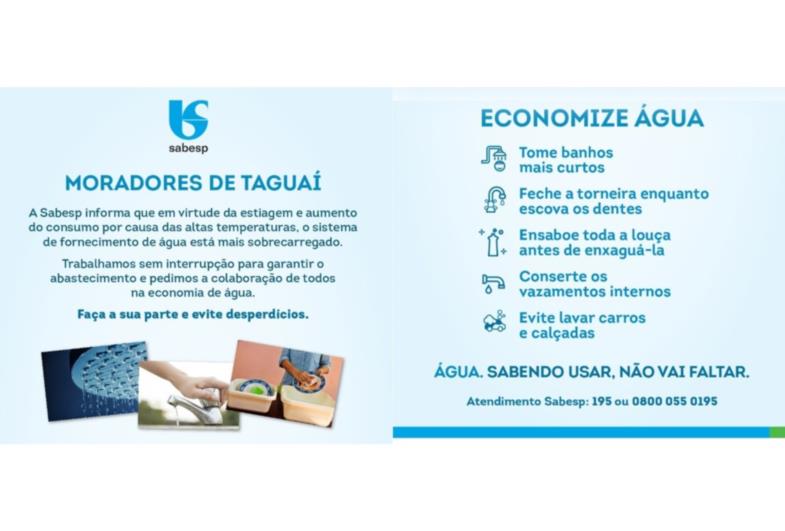 ATENÇÃO MORADORES DE TAGUAÍ