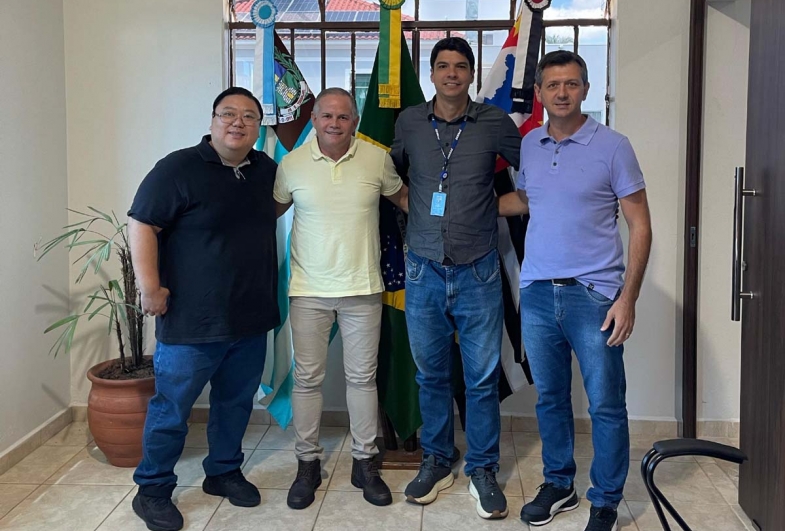 Prefeitura de Taguaí e Sebrae-SP se reúnem para discutir desenvolvimento do município 