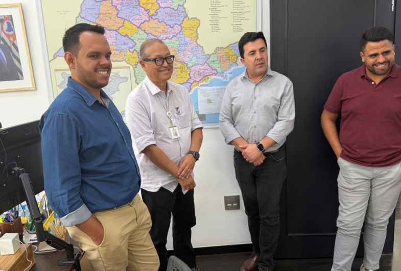 Prefeito Cristiano Amorim cumpre agenda em São  Paulo em busca de recursos para o município de Timburi