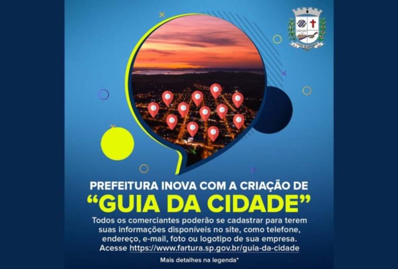 Prefeitura inova com a criação de “Guia da Cidade”