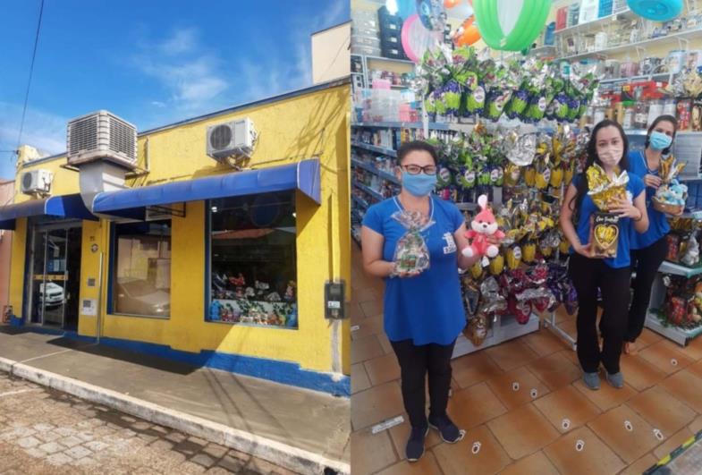 Páscoa é na Loja 1,99 da Vitória em Fartura 
