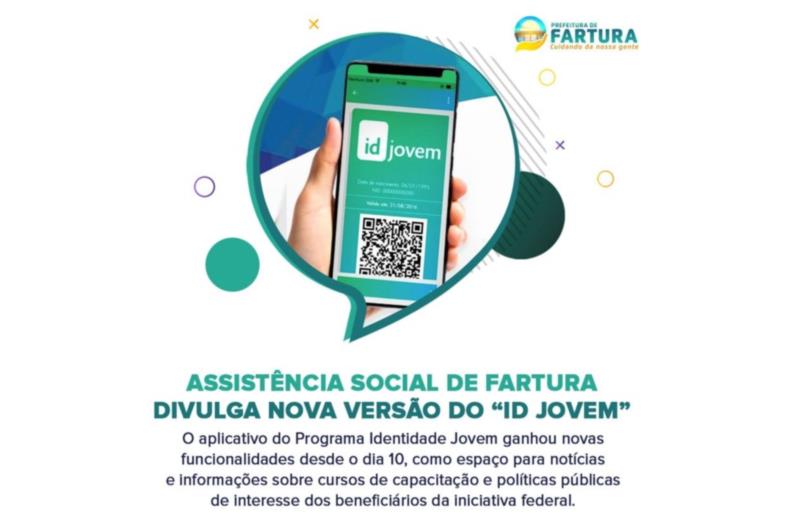 Assistência Social de Fartura divulga nova versão do “ID Jovem”