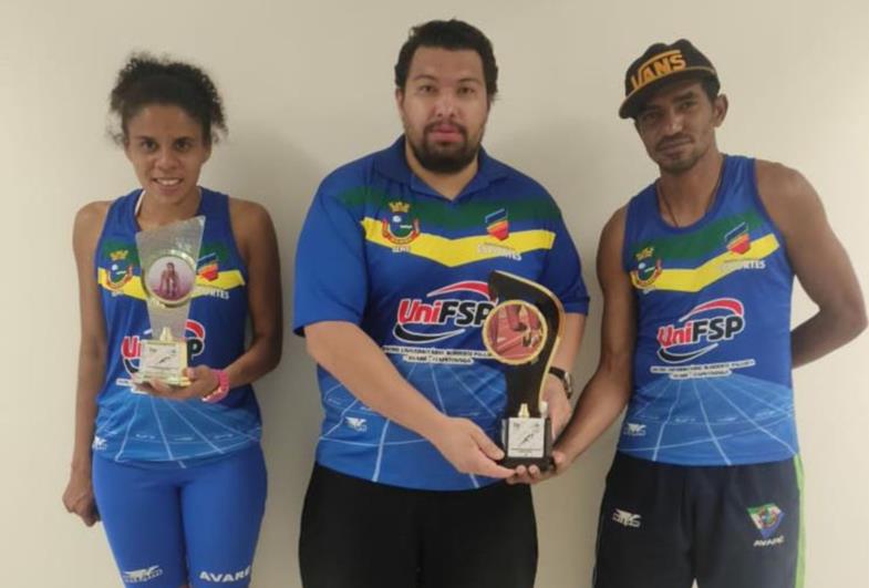 Dupla de Avaré é destaque em campeonato de atletismo paralímpico