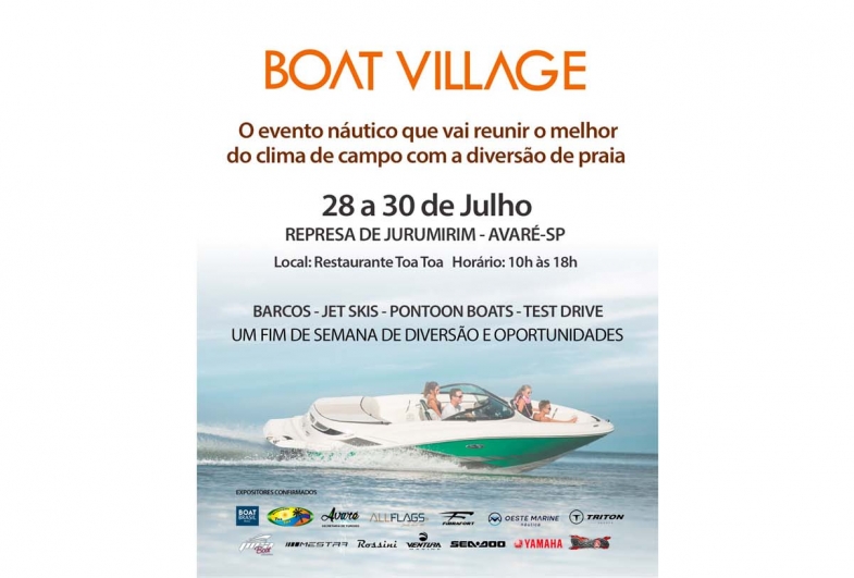 Boat Village vai levar diversão e oportunidade de negócios à Represa Jurumirim em Avaré