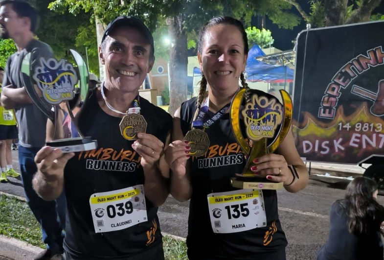 Professor Nei e sua esposa Marlise Paiva