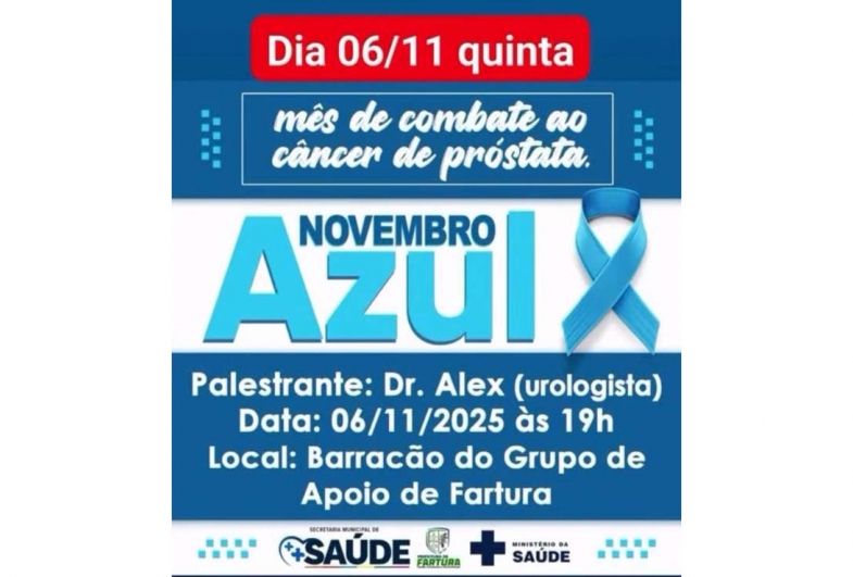 Dr. Alex realiza hoje palestra sobre prevenção ao câncer de próstata em Fartura