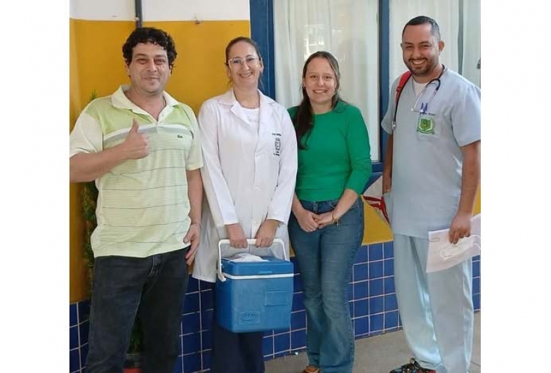 Vigilância Epidemiológica realiza vacinação contra a gripe nas creches de Fartura