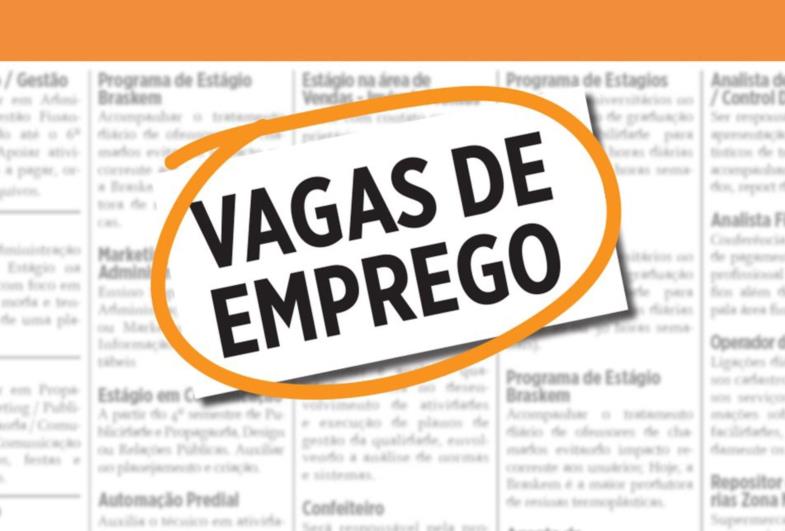 CATE divulga vagas de emprego disponíveis em Avaré