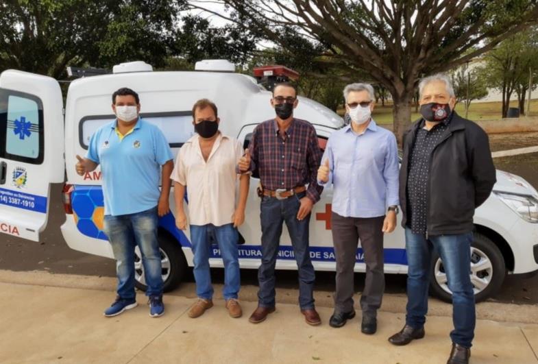 População de Sarutaiá conta com nova ambulância