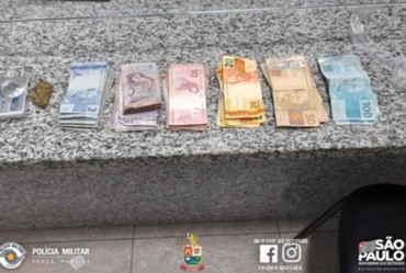 Polícia Militar prende jovem por receptação e tráfico de drogas