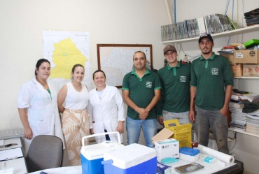 Vigilância Epidemiológica promove vacinação contra a febre amarela na Casa da Agricultura